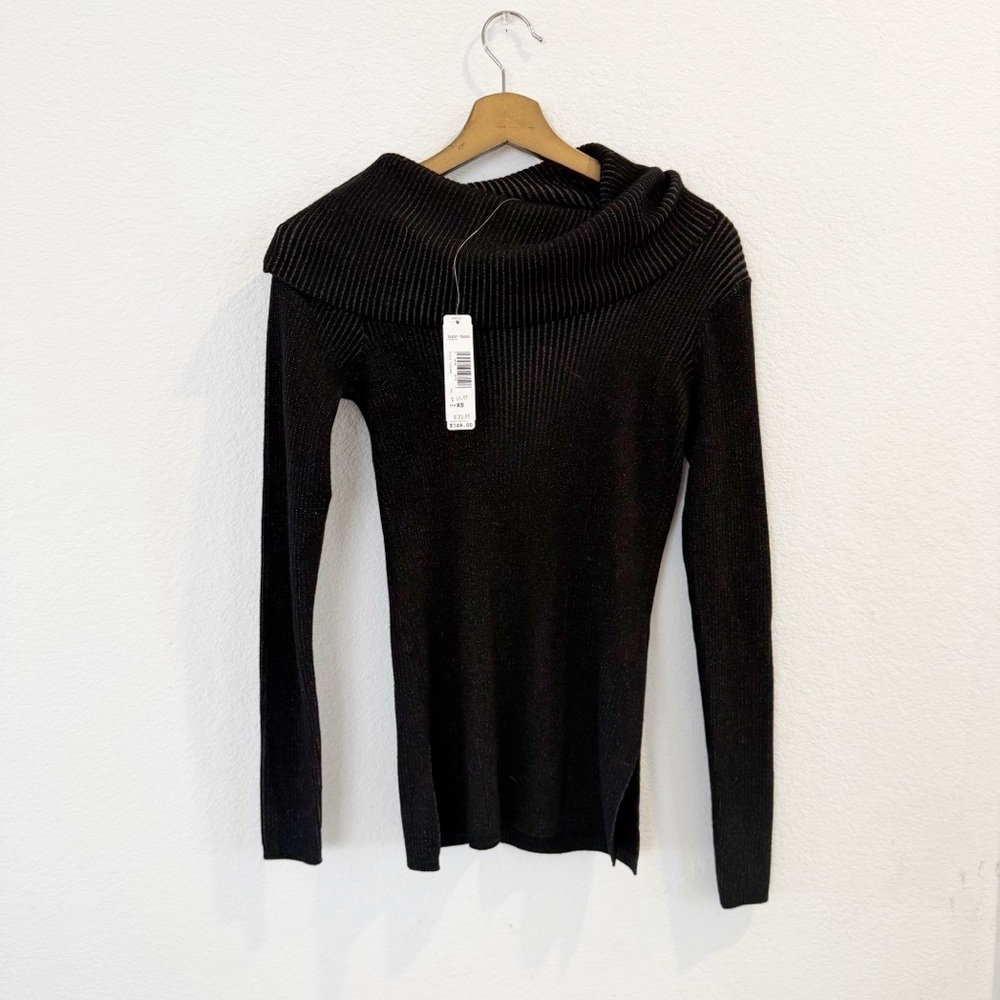 Pendleton- NWT Merino Wool Long Sleeve Cowl Neck Top